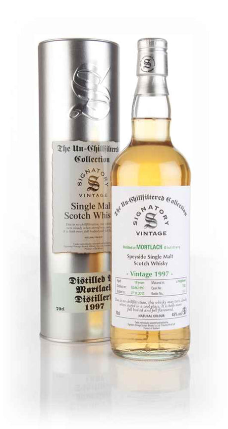 Mortlach 18 Year Old 1997 (cask 7182) - Un-Chillfiltered Collection (Signatory) Scotch Whisky | 700ML at CaskCartel.com