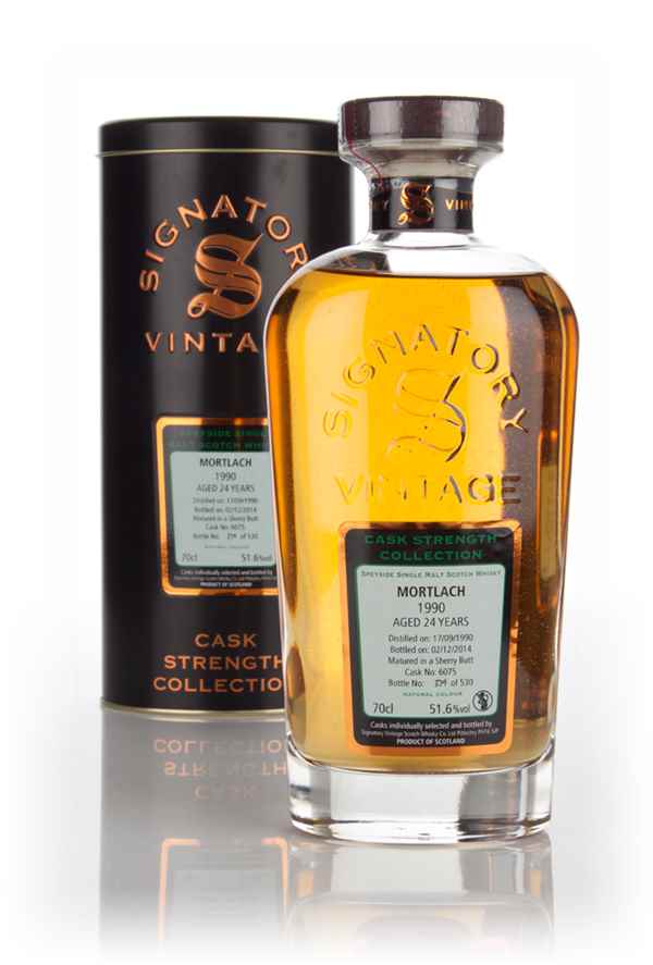 Mortlach 24 Year Old 1990 (cask 6075) - Cask Strength Collection (Signatory) Scotch Whisky | 700ML at CaskCartel.com