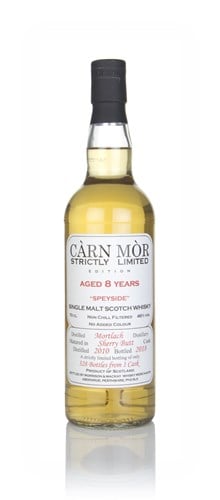 Mortlach 8 Year Old 2010 - Strictly Limited (Carn Mor) Scotch Whisky | 700ML at CaskCartel.com