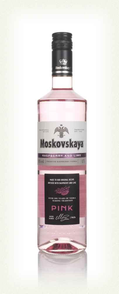 Moskovskaya Pink Raspberry & Lime Vodka | 700ML