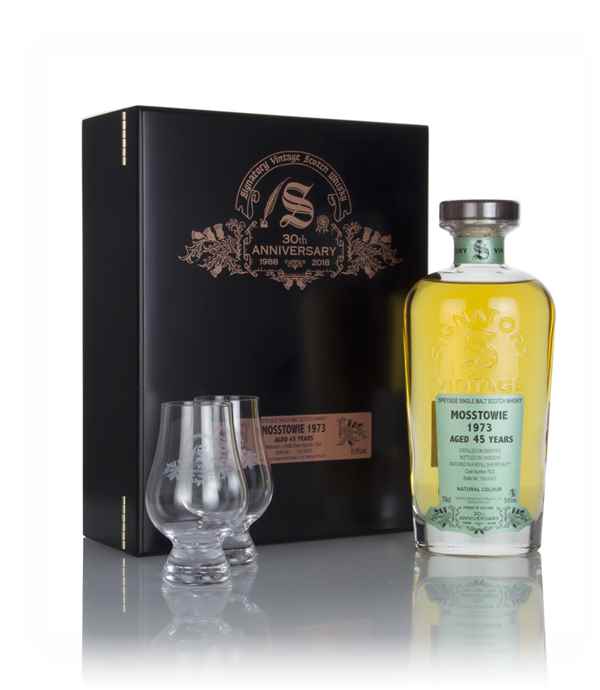 Mosstowie 45 Year Old 1973 (cask 7622) - 30th Anniversary Gift Box (Signatory) Scotch Whisky | 700ML