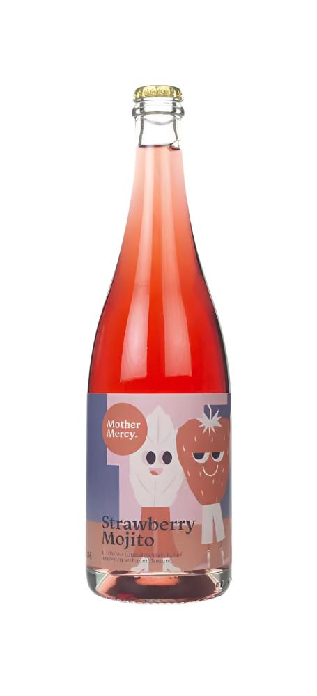 Mother Mercy Strawberry Mojito Cocktail | 700ML at CaskCartel.com