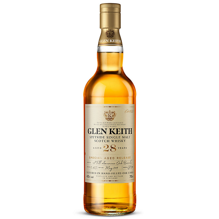 Glen Keith 28 Year Old Secret Speyside Collection Scotch Whisky | 700ML