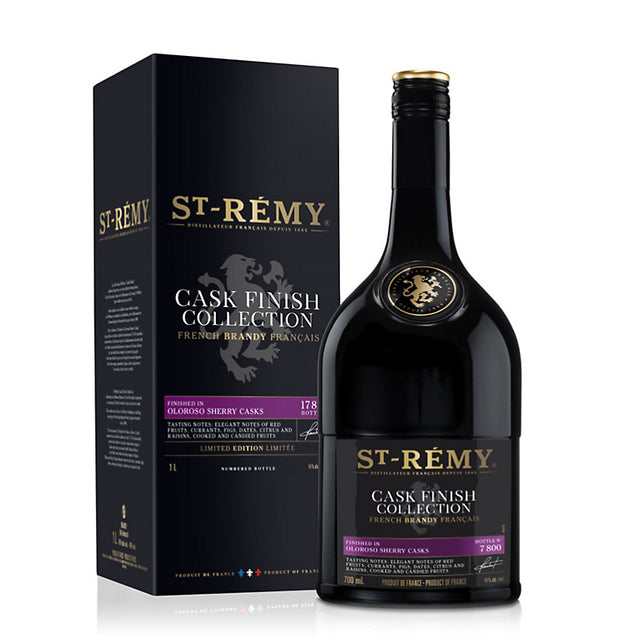 St. Remy 'Cask Finish Collection' Finished in Oloroso Sherry Casks French Brandy at CaskCartel.com