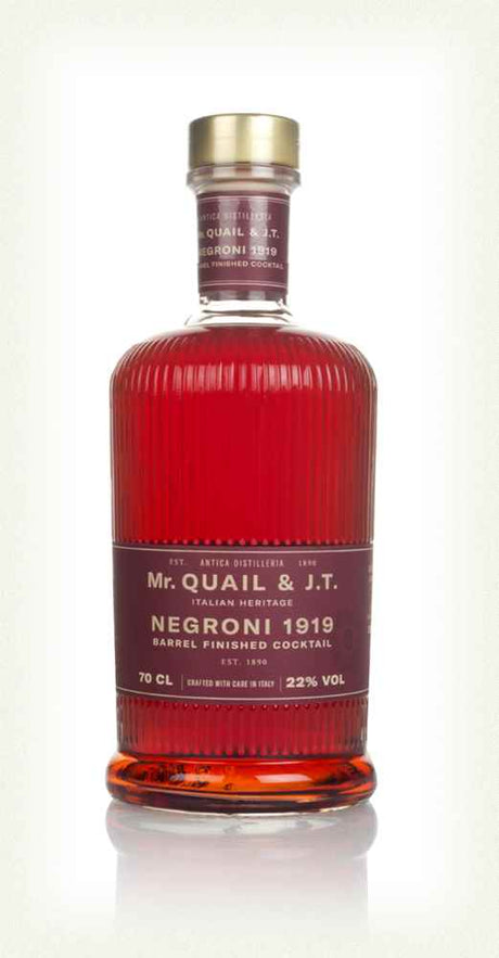 Mr. Quail & J.T. Negroni 1919 Pre-Bottled Cocktails | 700ML at CaskCartel.com
