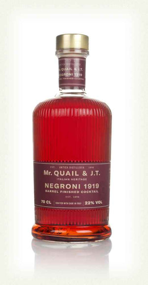 Mr. Quail & J.T. Negroni 1919 Pre-Bottled Cocktails | 700ML at CaskCartel.com