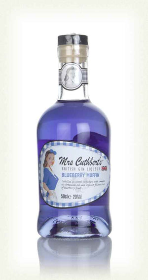 Mrs Cuthbert's Blueberry Muffin Gin Liqueur | 500ML at CaskCartel.com