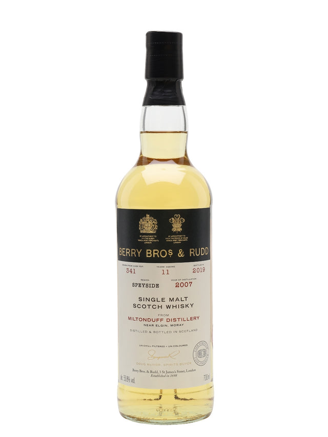Miltonduff 2007 11 Year Old Berry Bros & Rudd Speyside Single Malt Scotch Whisky | 700ML at CaskCartel.com
