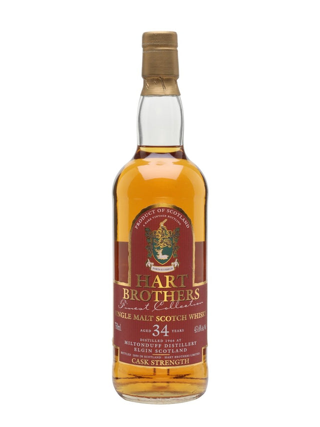 Miltonduff 1966 34 Year Old Hart Bros Speyside Single Malt Scotch Whisky | 700ML at CaskCartel.com