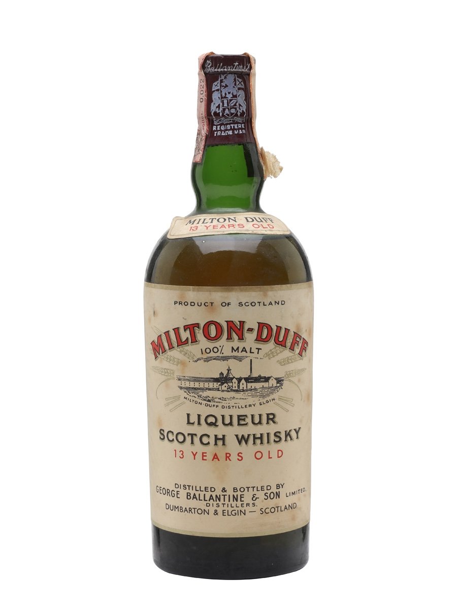 Miltonduff 13 Year Old Bot.1960s Speyside Single Malt Scotch Whisky | 700ML at CaskCartel.com
