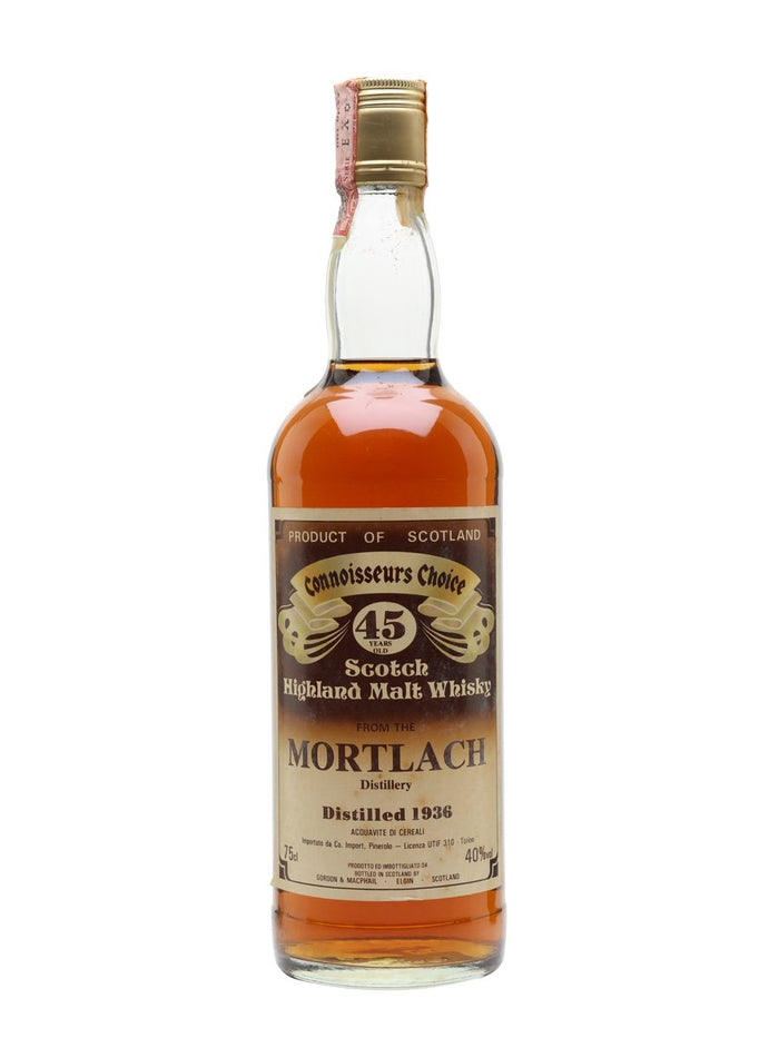 Mortlach 1936 45 Year Old Connoisseurs Choice Speyside Single Malt Scotch Whisky