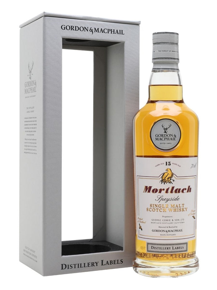 Mortlach 15 Year Old G&M Distillery Labels Speyside Single Malt Scotch Whisky | 700ML
