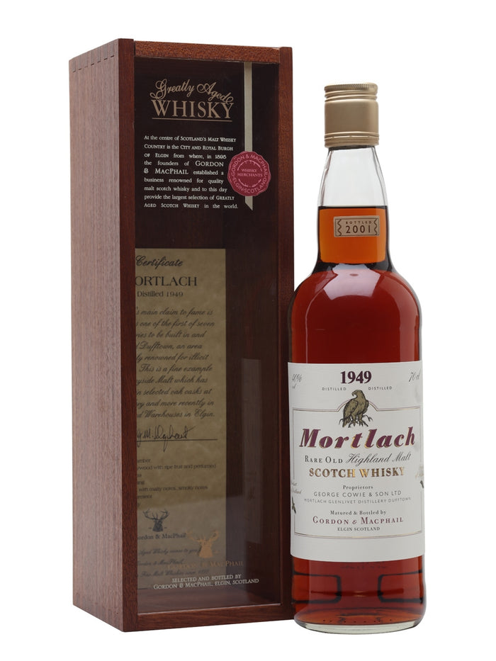 Mortlach 1949 51 Year Old Gordon & Macphail Speyside Single Malt Scotch Whisky | 700ML