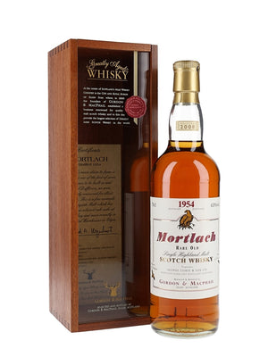 Mortlach 1954 54 Year Old Gordon & Macphail Speyside Single Malt Scotch Whisky | 700ML at CaskCartel.com