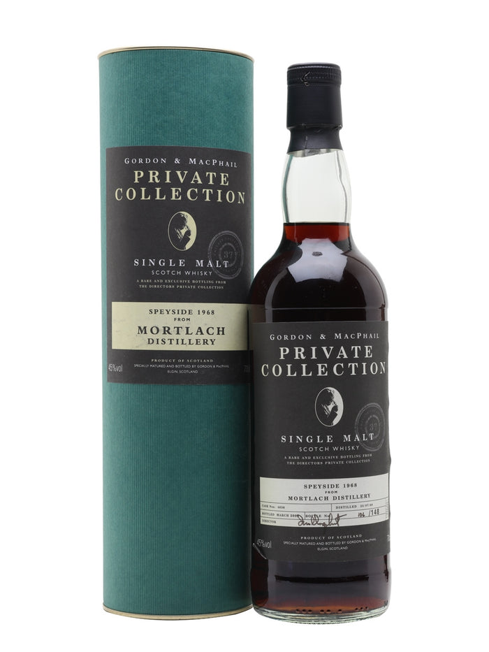 Mortlach 1968 37 Year Old Private Collection G&M Speyside Single Malt Scotch Whisky | 700ML