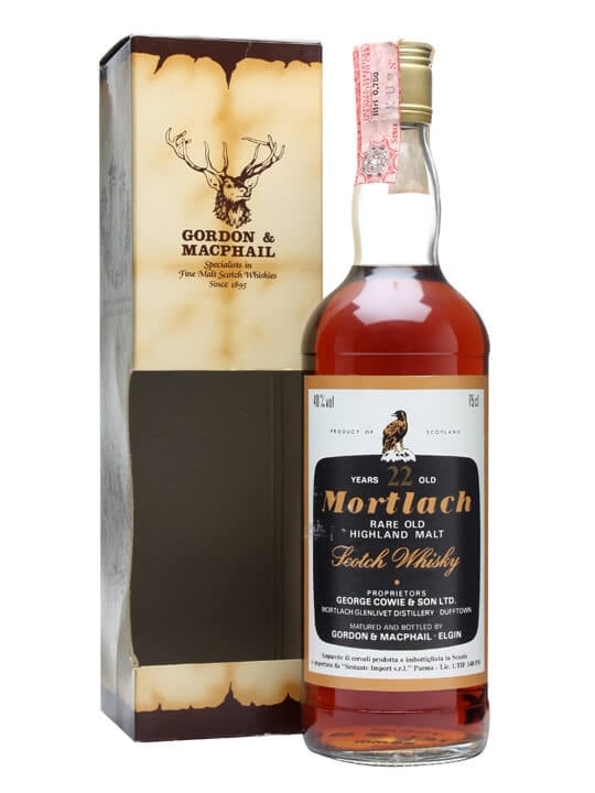 Mortlach 22 Year Old Gordon & MacPhail Scotch Whisky at CaskCartel.com
