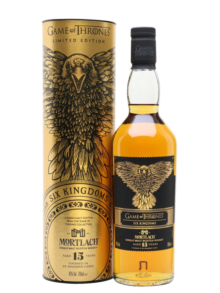 Mortlach 15 Year Old Game of Thrones Six Kingdoms Speyside Single Malt Scotch Whisky | 700ML