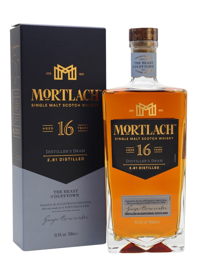 Mortlach 16 Year Old Distiller's Dram Speyside Single Malt Scotch Whisky | 700ML
