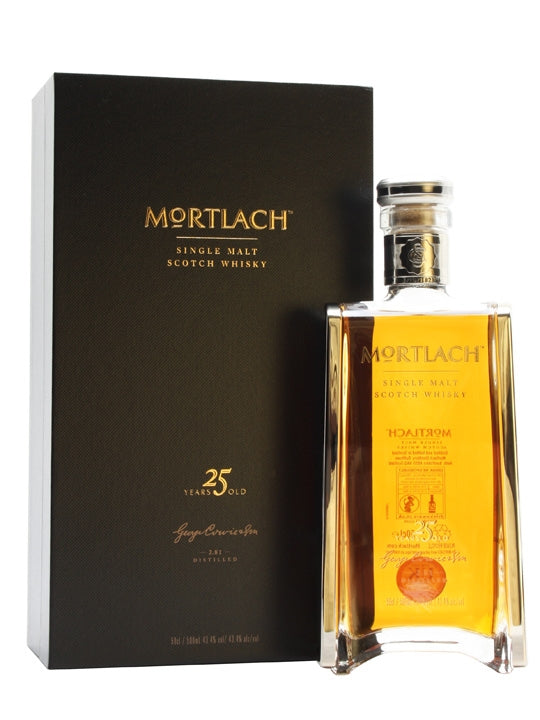 Mortlach 25 Year Old Speyside Single Malt Scotch Whisky