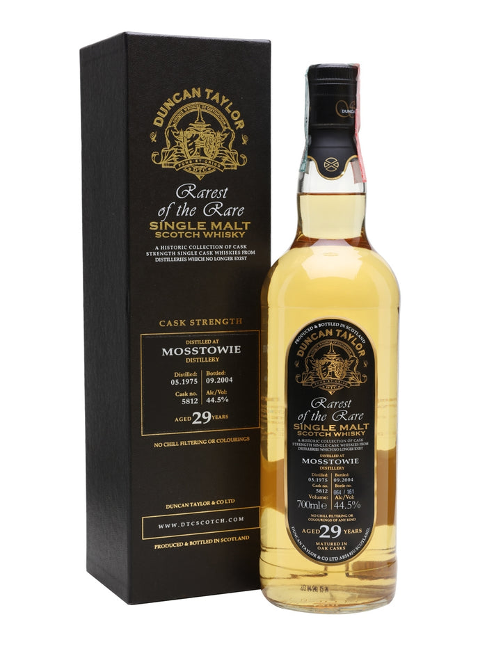 Mosstowie 1975 29 Year Old Duncan Taylor Speyside Single Malt Scotch Whisky | 700ML