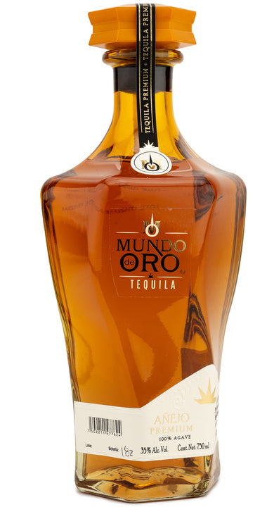 Mundo De Oro Anejo Premium Tequila