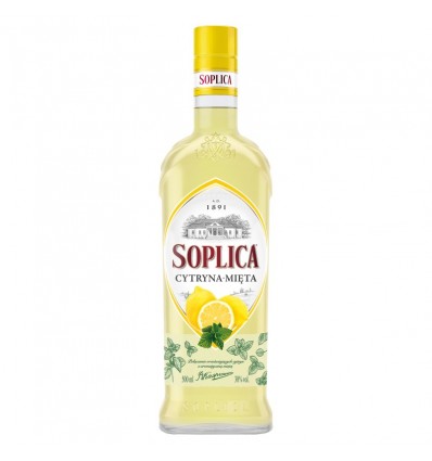 Nalewka Soplica Cytryna-Mint Liqueur | 500ML at CaskCartel.com