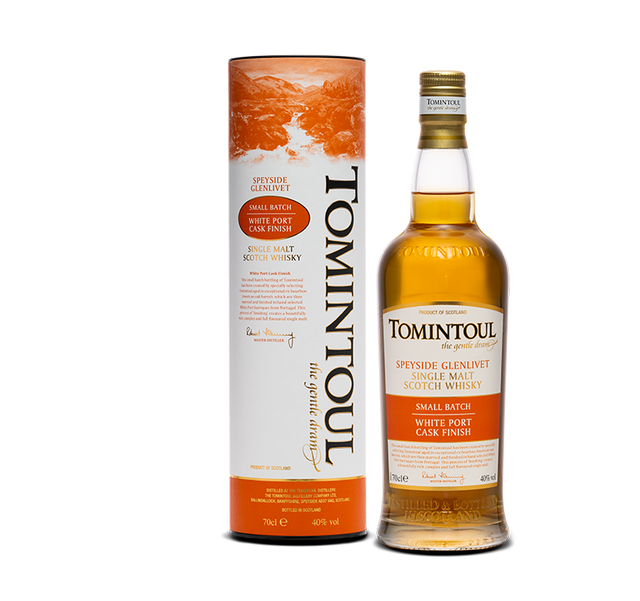 Tomintoul White Port Cask Finish Proof 80 Scotch Whisky | 700ML at CaskCartel.com