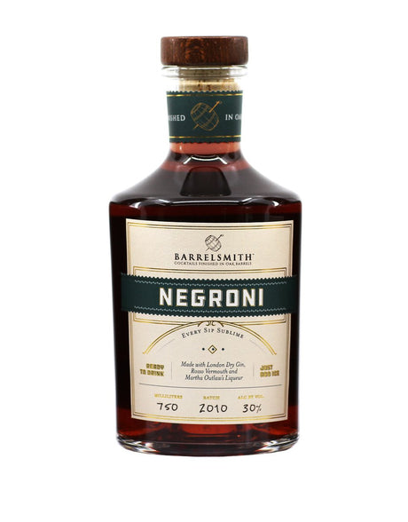 Barrelsmith Negroni at CaskCartel.com