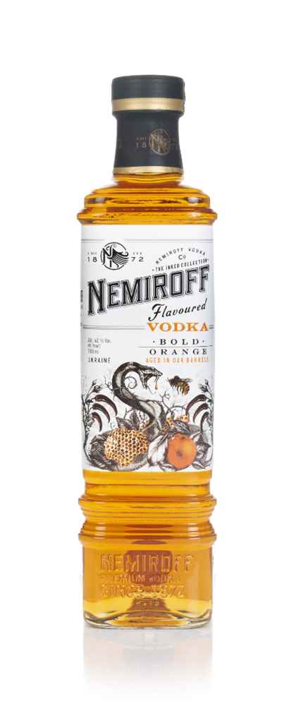 Nemiroff Bold Orange - The Inked Collection Vodka | 700ML at CaskCartel.com