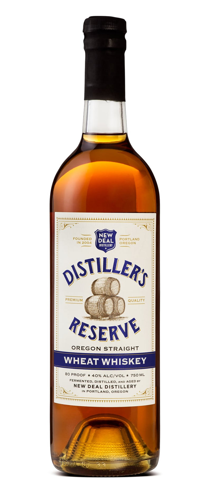 New Deal Distiller’s Reserve Oregon Straight Wheat Whiskey