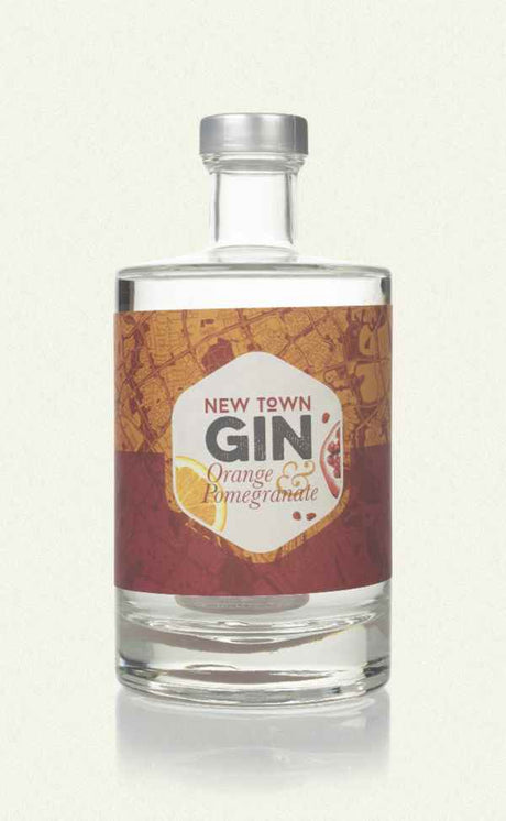 New Town Orange & Pomegranate Gin | 500ML at CaskCartel.com