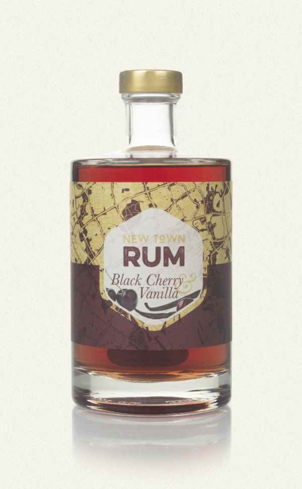 New Town Black Cherry & Vanilla Rum | 500ML