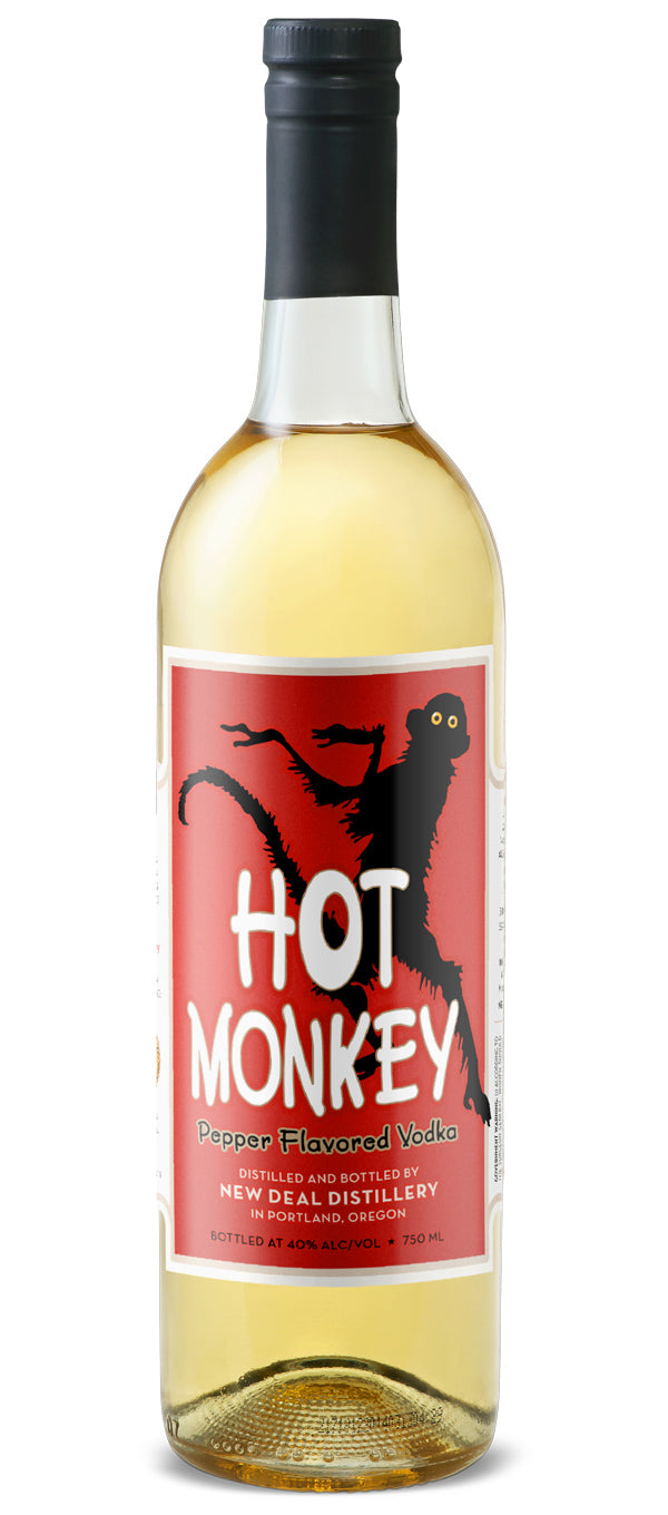 New Deal Hot Monkey Pepper Flavored Vodka