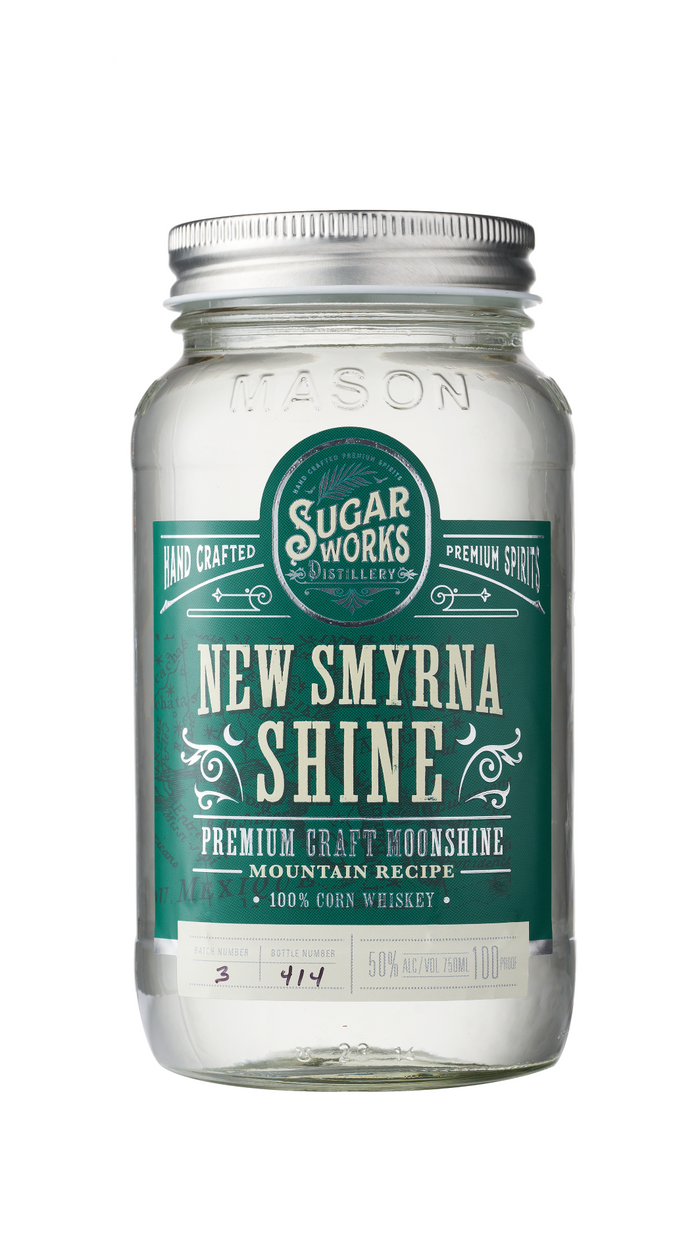 Sugar Works New Smyrna Shine 100% Corn Whiskey