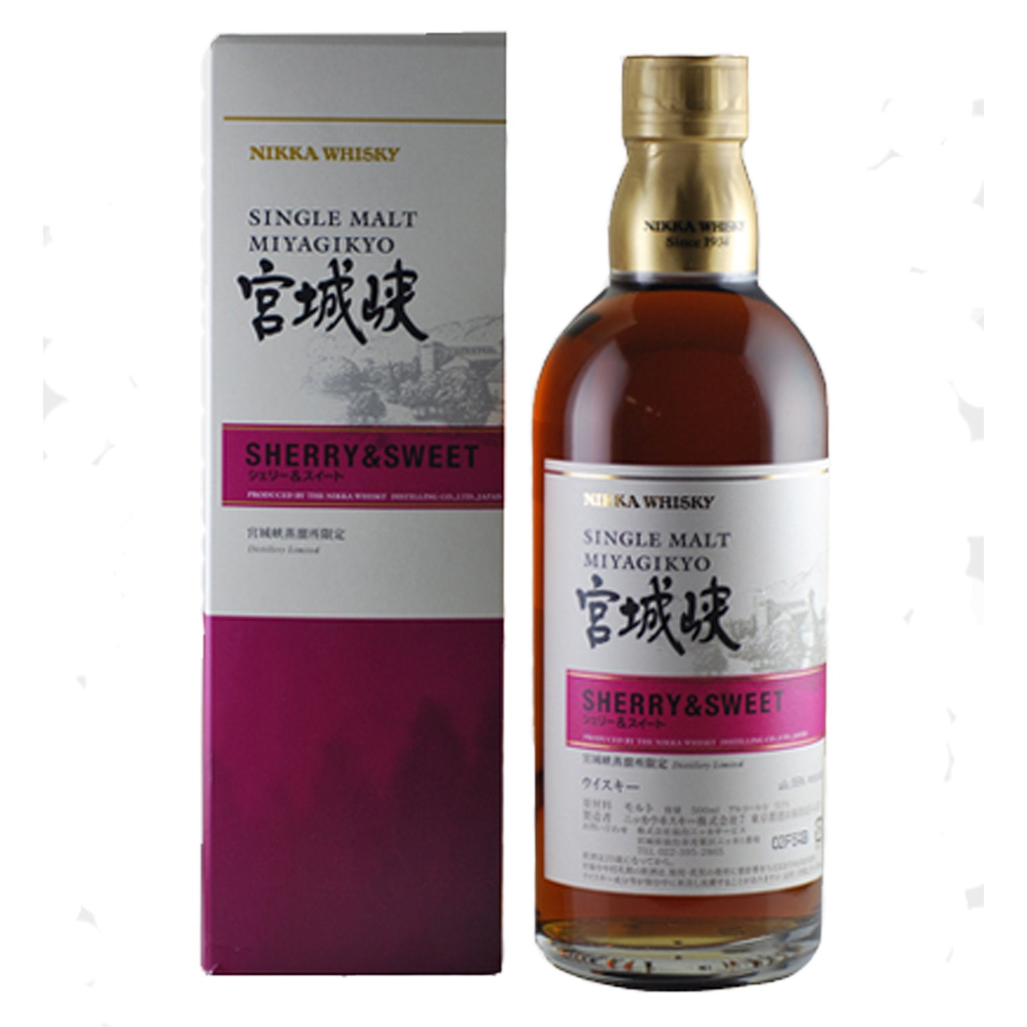 【希少】 Miyagikyo Sherry & Sweet 500ml nikka_miyagikyo_sherry_sweet_d