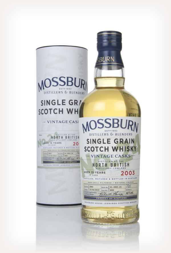North British 15 Year Old 2003 - Vintage Casks (Mossburn) Single Malt Scotch Whisky | 700ML