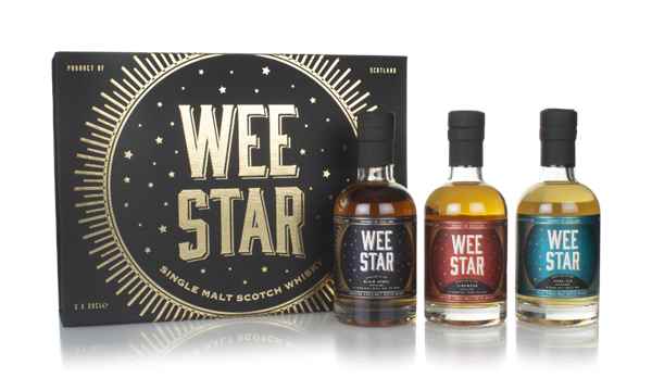 North Star Spirits The Wee Star Pack (3 x 20cl) Scotch Whisky | 600ML