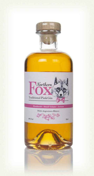 Northern Fox Traditional Pink Gin | 500ML at CaskCartel.com