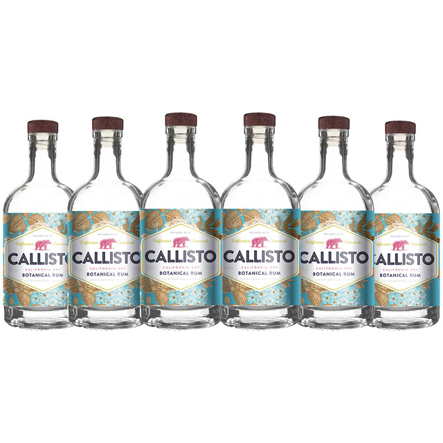 Callisto Californian Dry Botanical Rum (6) Bottle Bundle at CaskCartel.com