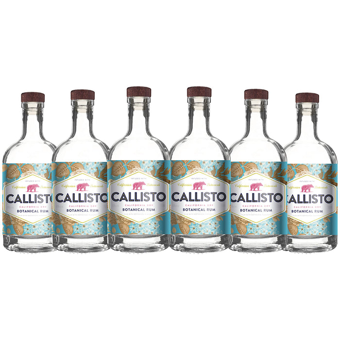Callisto Californian Dry Botanical Rum (6) Bottle Bundle
