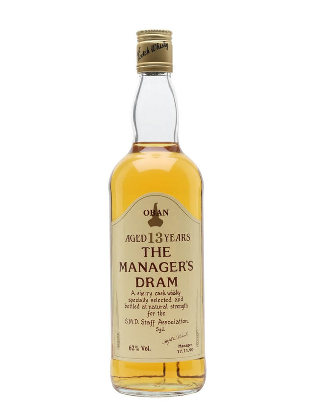 Oban 13 Year Old (Bottled 1990) The Manager’s Dram Scotch Whisky | 700ML at CaskCartel.com