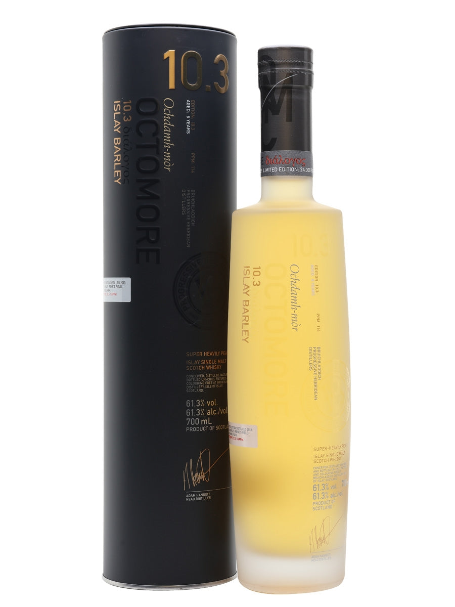 Octomore 10.3 6 Year Old Islay Barley Islay Single Malt Scotch Whisky | 700ML at CaskCartel.com