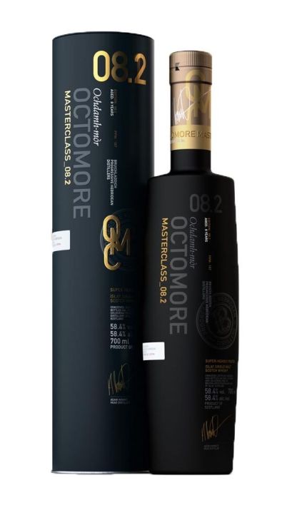 Octomore Masterclass 08.2 “European Oak” 8 Year Old Single Malt Scotch Whisky