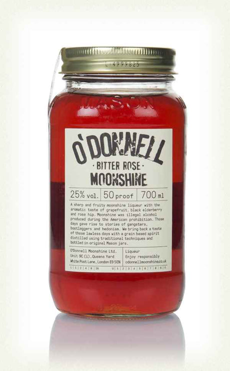 O'Donnell Bitter Rose Moonshine Liqueur | 700ML at CaskCartel.com
