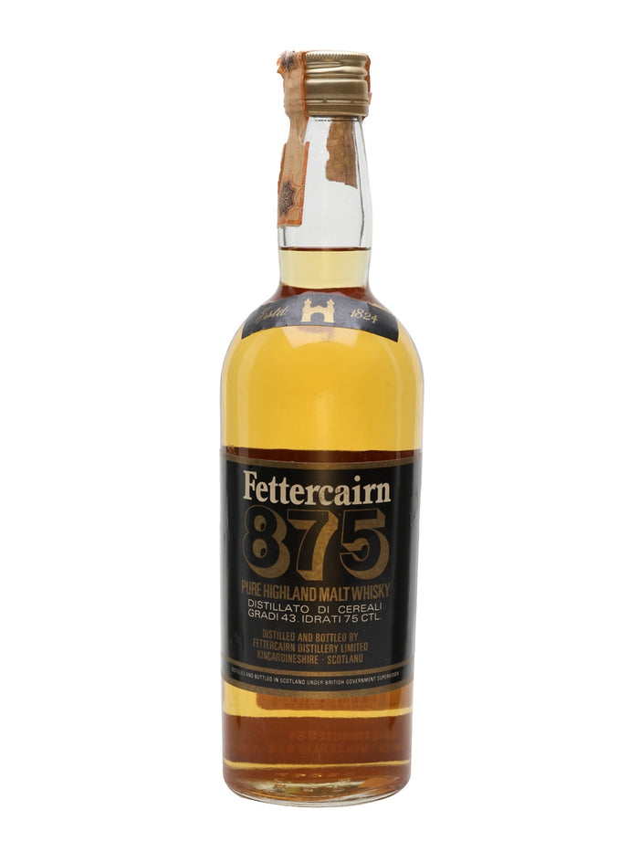 Fettercairn 875 8 Year Old Bot.1970s Highland Single Malt Scotch Whisky
