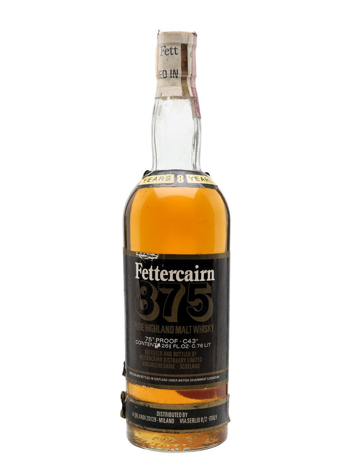 Fettercairn 875 8 Year Old Bot.1960s Highland Single Malt Scotch Whisky