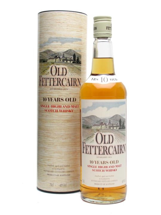 Old Fettercairn 10 Year Old Bot.1980s Highland Single Malt Scotch Whisky | 700ML at CaskCartel.com