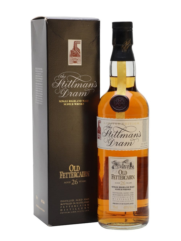 Old Fettercairn 26 Year Old Stillman's Dram Highland Single Malt Scotch Whisky | 700ML