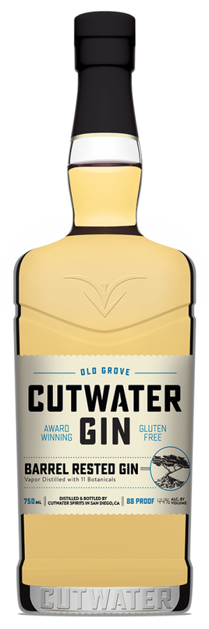 Cutwater Spirits Barrel Rested Old Grove California Small Batch Gin at CaskCartel.com