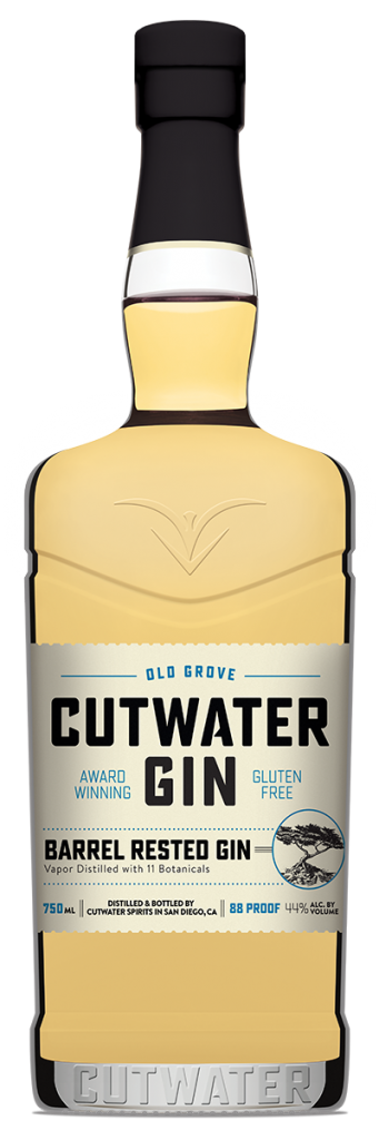 Cutwater Spirits Barrel Rested Old Grove California Small Batch Gin